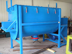Horizontal Ribbon Mixers and Paddle Mixers